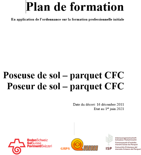 Nouveau plan de formation